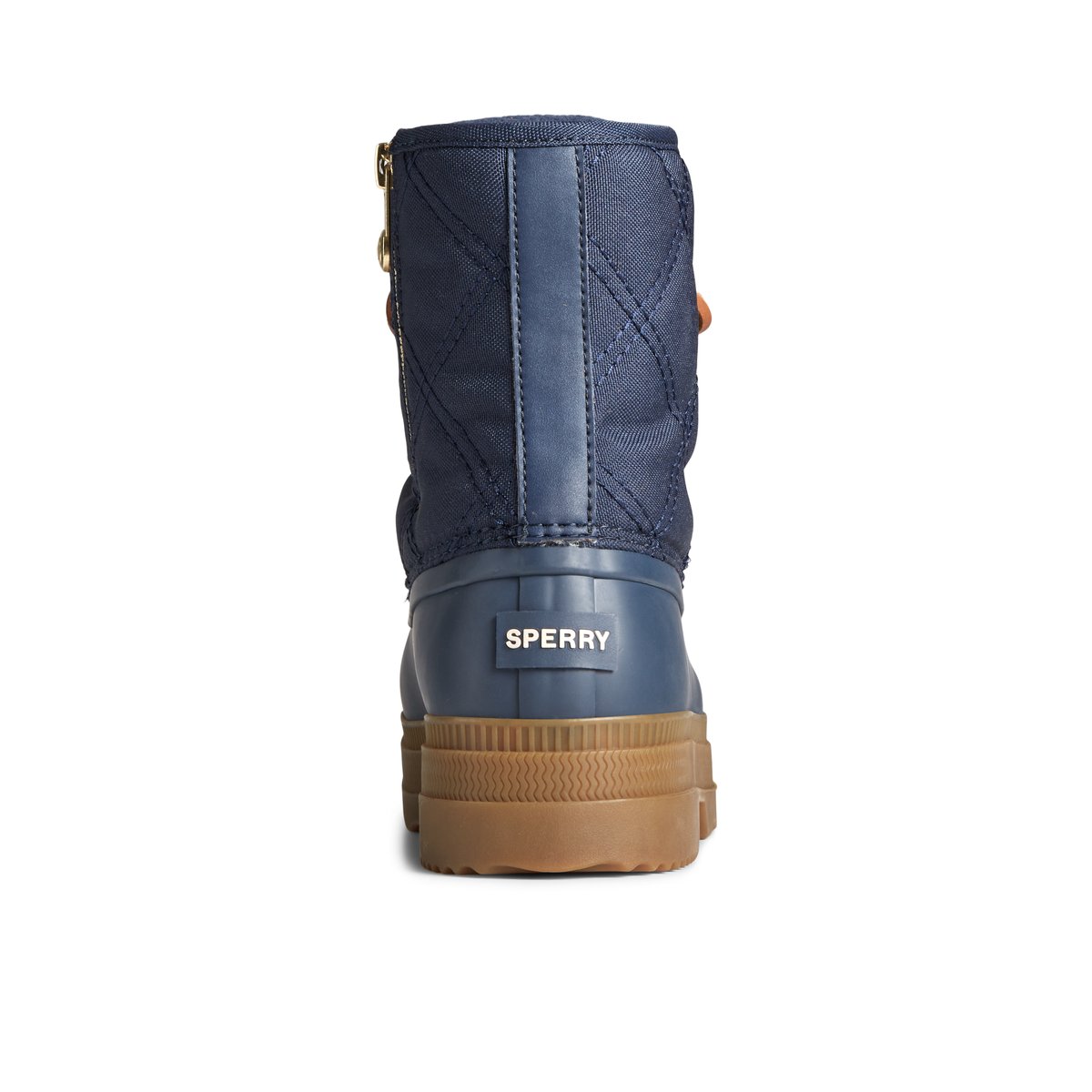 Saltwater 2.0 Textile Duck Boot Navy Women s Duck Rain Boots Sperry US